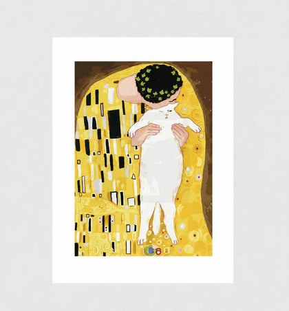 Unrequited, Klimts Der Kuss mit einer Katze