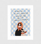 House Rules, Cat Quote Wall Art